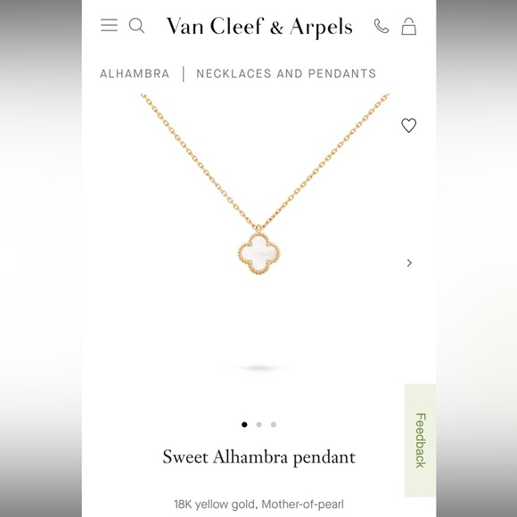 Van Cleef & Arpels Jewelry - Van cleef sweet Alhambra pendant necklace
